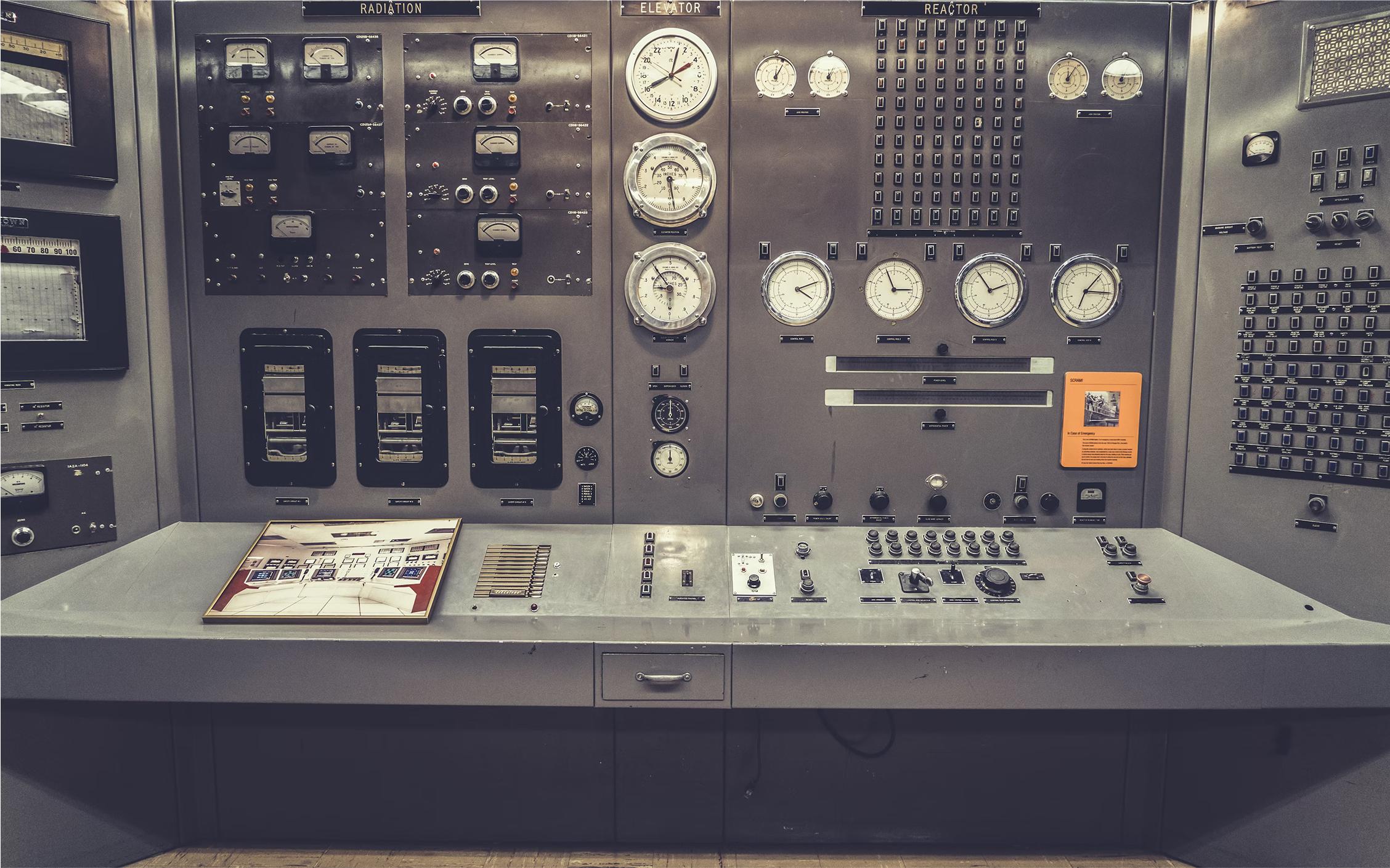 Nuclear Project Developers control room